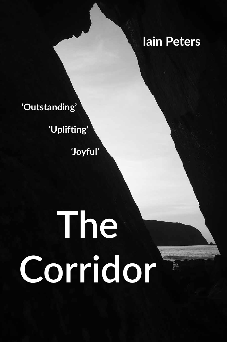 The front cover of The Corridor by Iain Peters